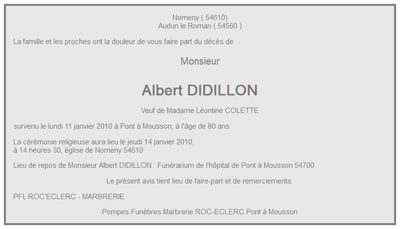 Image Annonce nécrologique