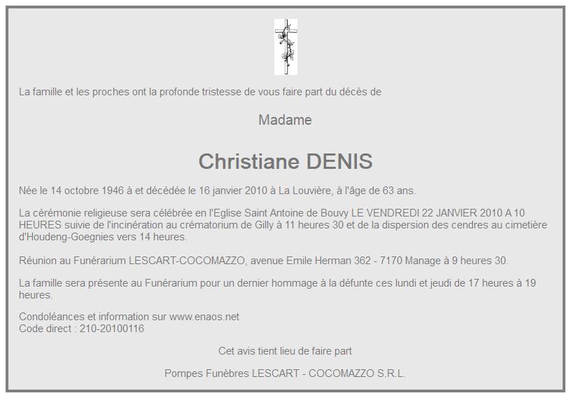 Image Annonce nécrologique