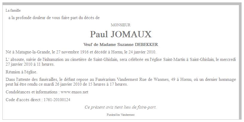 Image Annonce nécrologique