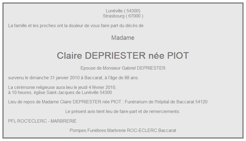 Image Annonce nécrologique