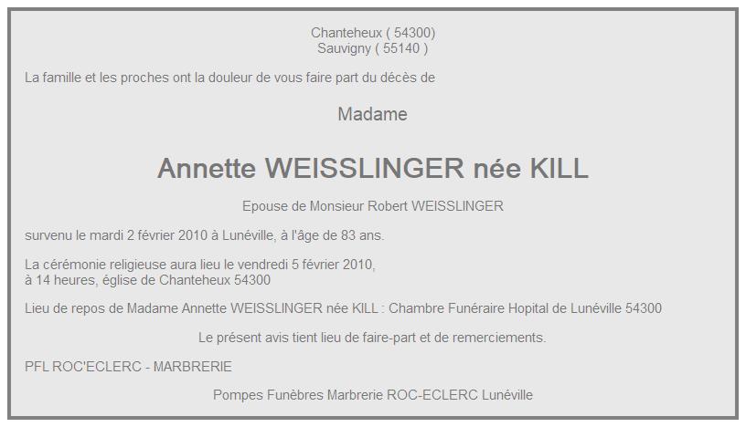 Image Annonce nécrologique