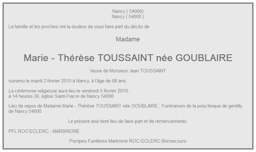 Image Annonce nécrologique