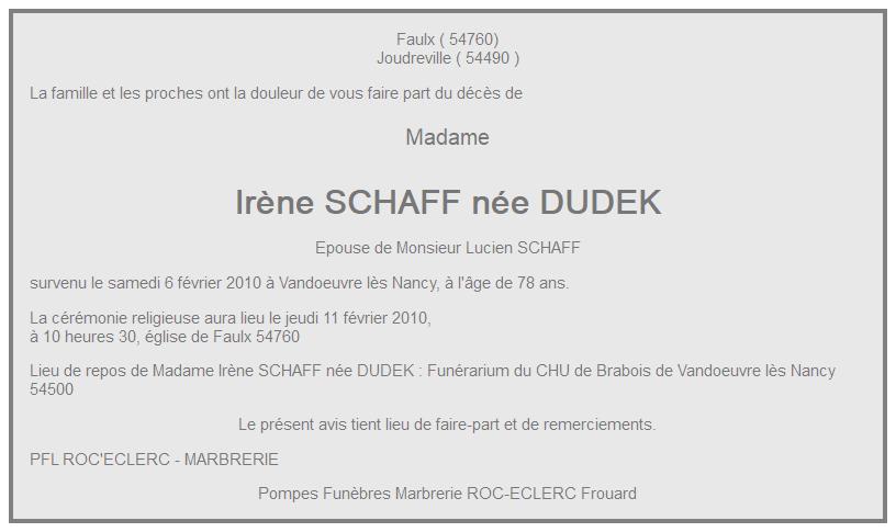 Image Annonce nécrologique