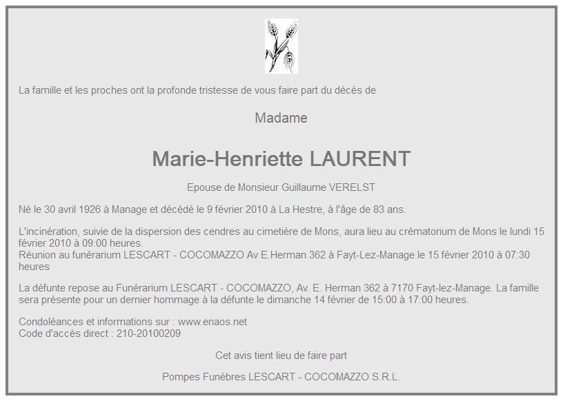 Image Annonce nécrologique