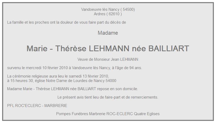 Image Annonce nécrologique