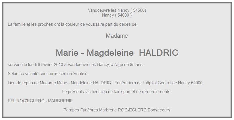 Image Annonce nécrologique