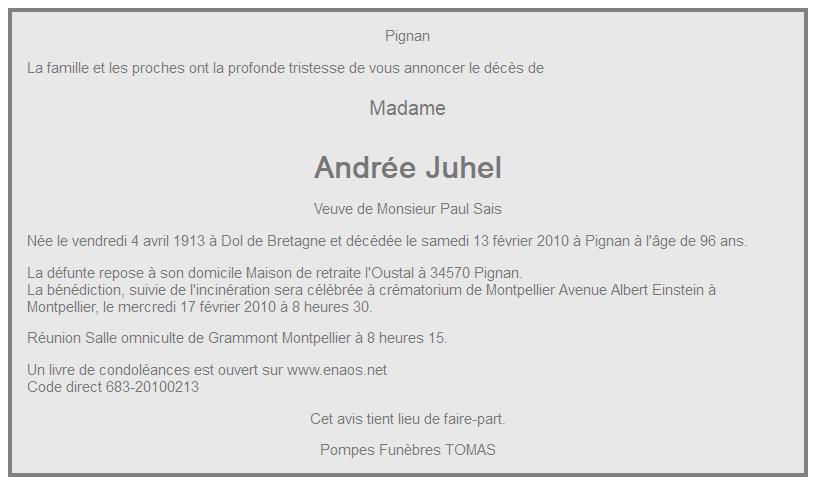 Image Annonce nécrologique