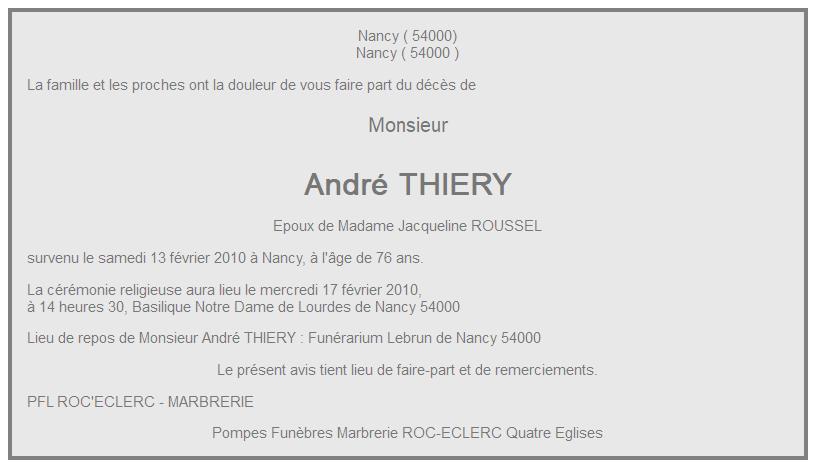 Image Annonce nécrologique