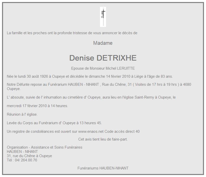 Image Annonce nécrologique