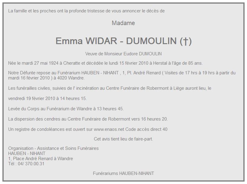 Image Annonce nécrologique