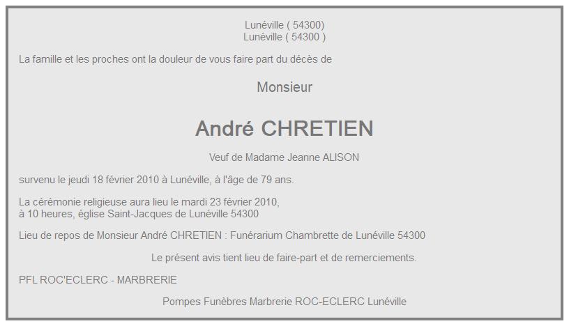 Image Annonce nécrologique