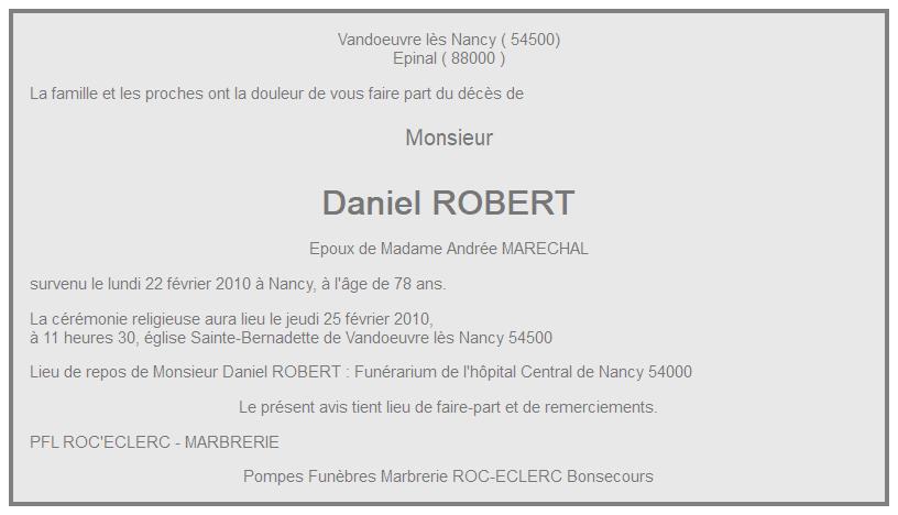 Image Annonce nécrologique