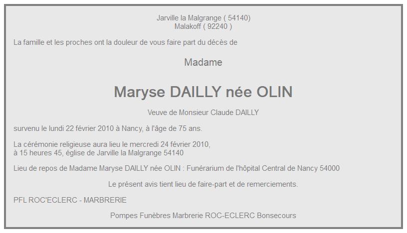 Image Annonce nécrologique