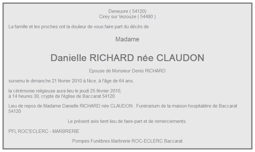 Image Annonce nécrologique