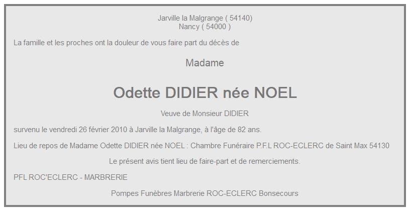 Image Annonce nécrologique