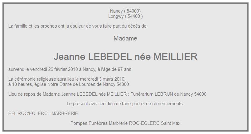 Image Annonce nécrologique