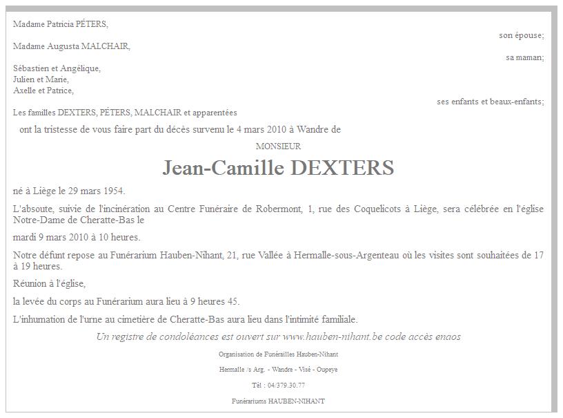 Image Annonce nécrologique