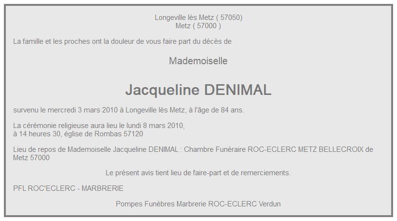 Image Annonce nécrologique