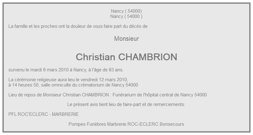 Image Annonce nécrologique