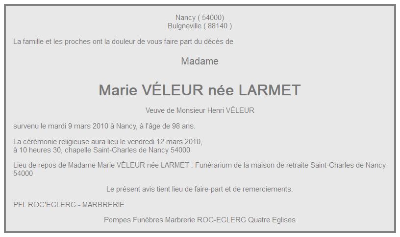 Image Annonce nécrologique