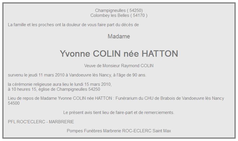 Image Annonce nécrologique