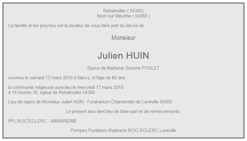 Image Annonce nécrologique