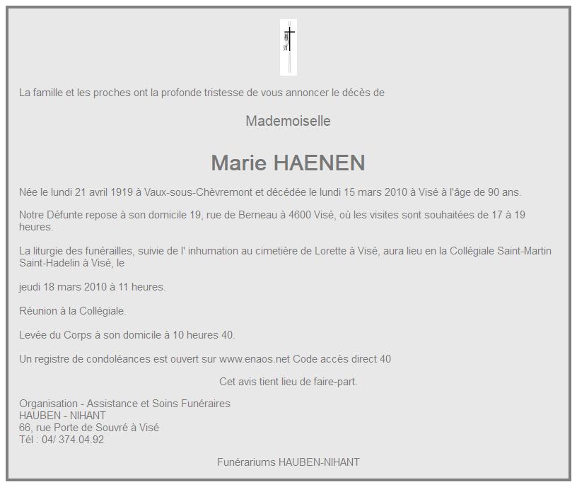Image Annonce nécrologique