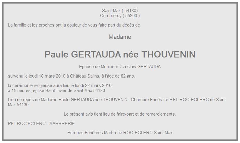 Image Annonce nécrologique