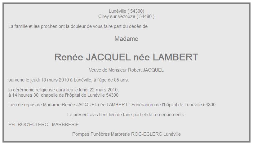 Image Annonce nécrologique