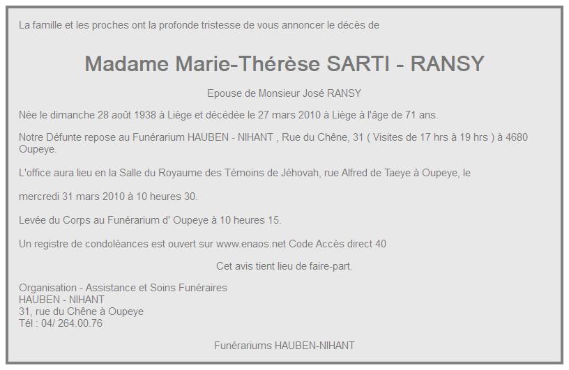 Image Annonce nécrologique