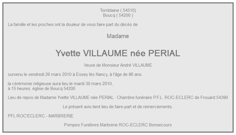 Image Annonce nécrologique