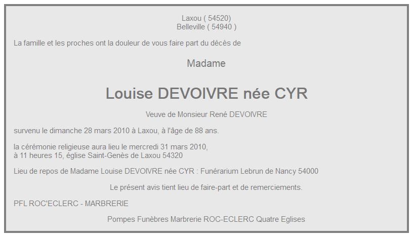 Image Annonce nécrologique