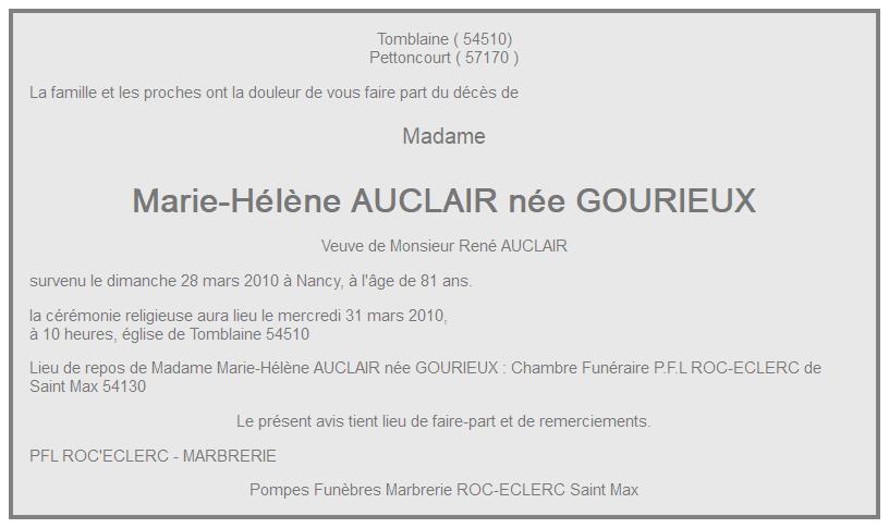 Image Annonce nécrologique