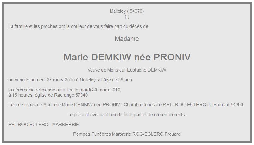 Image Annonce nécrologique