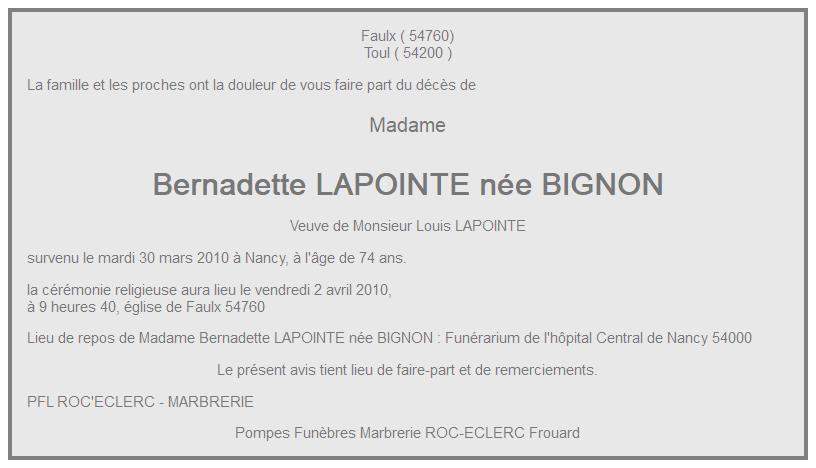 Image Annonce nécrologique