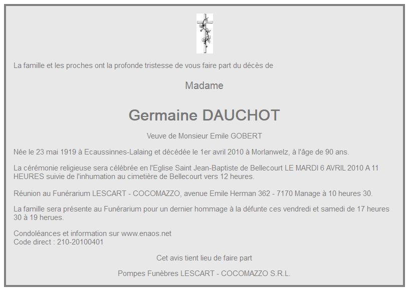 Image Annonce nécrologique