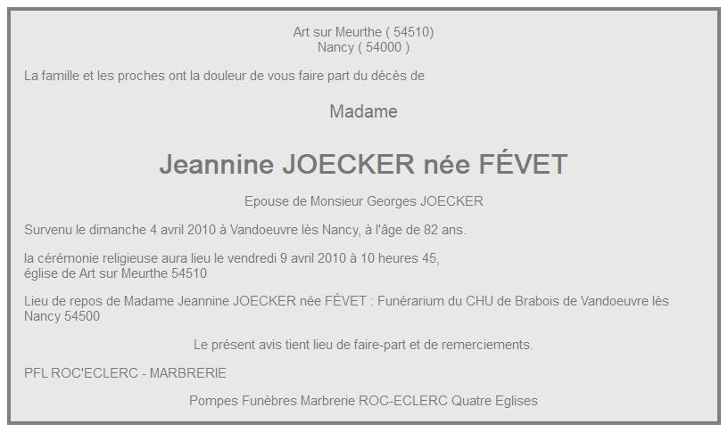 Image Annonce nécrologique