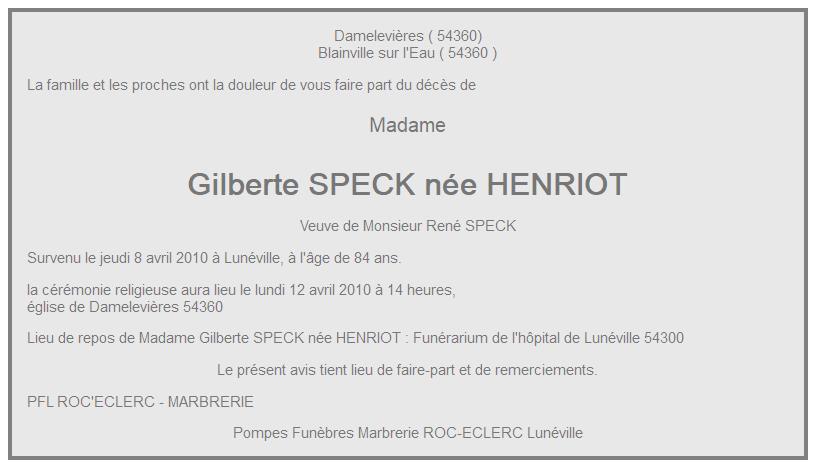 Image Annonce nécrologique