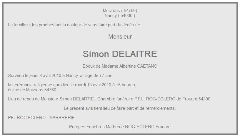 Image Annonce nécrologique