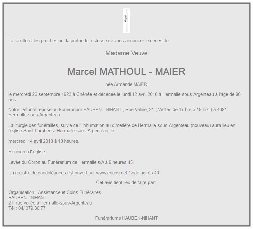Image Annonce nécrologique