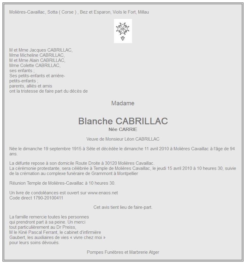 Image Annonce nécrologique