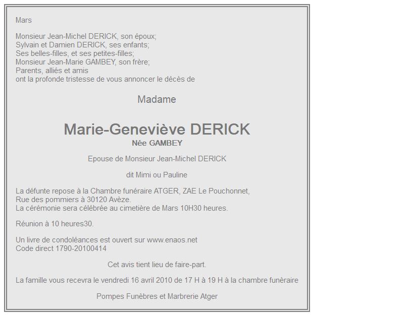 Image Annonce nécrologique