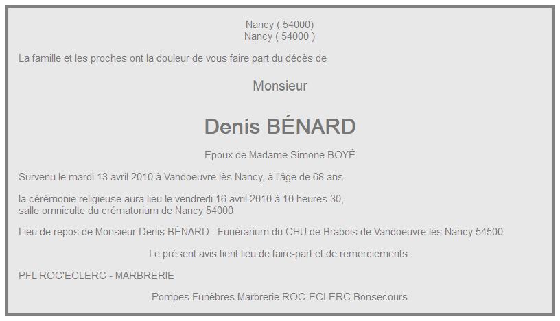 Image Annonce nécrologique