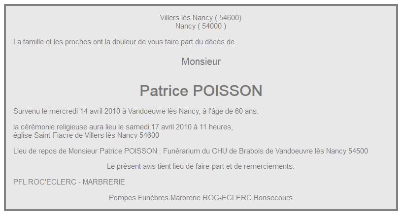 Image Annonce nécrologique