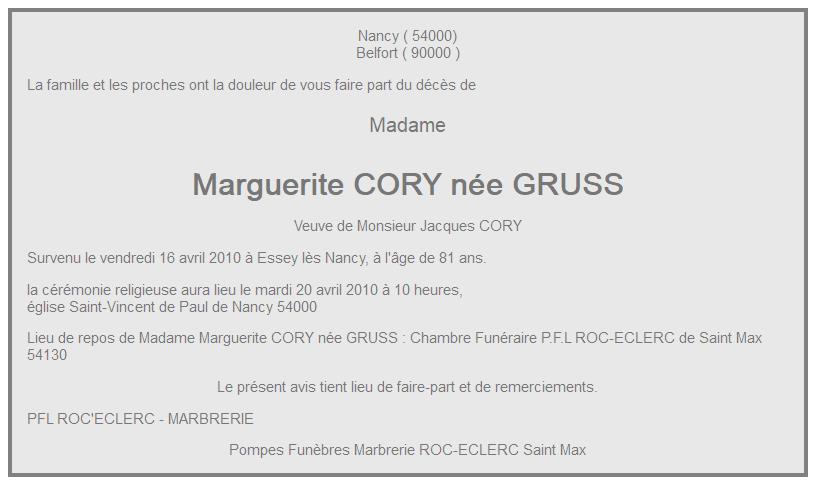 Image Annonce nécrologique