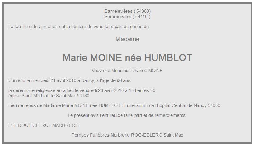 Image Annonce nécrologique