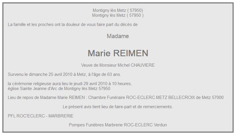 Image Annonce nécrologique