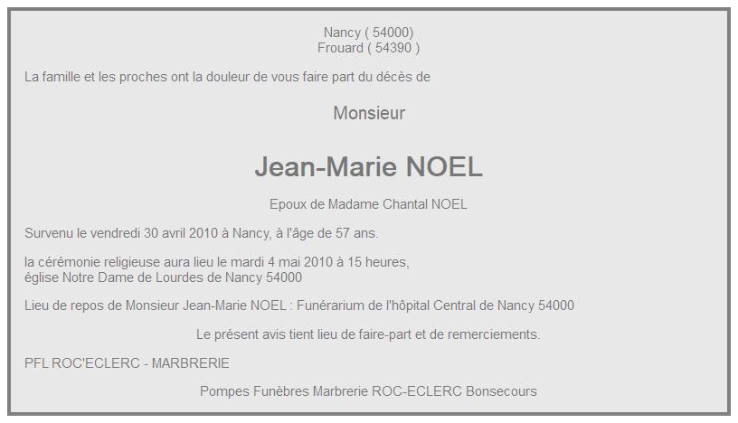 Image Annonce nécrologique