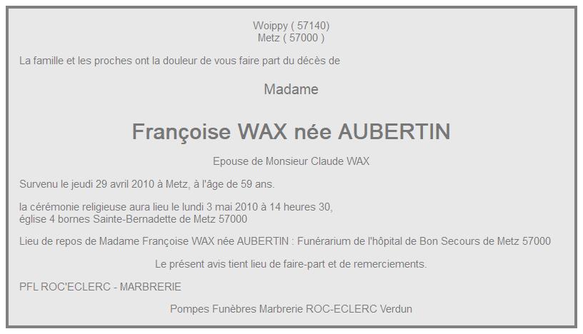 Image Annonce nécrologique