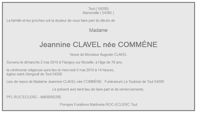 Image Annonce nécrologique